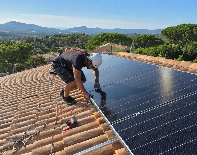 Installateur panneaux solaires Olargues — pose photovoltaïque sur toiture