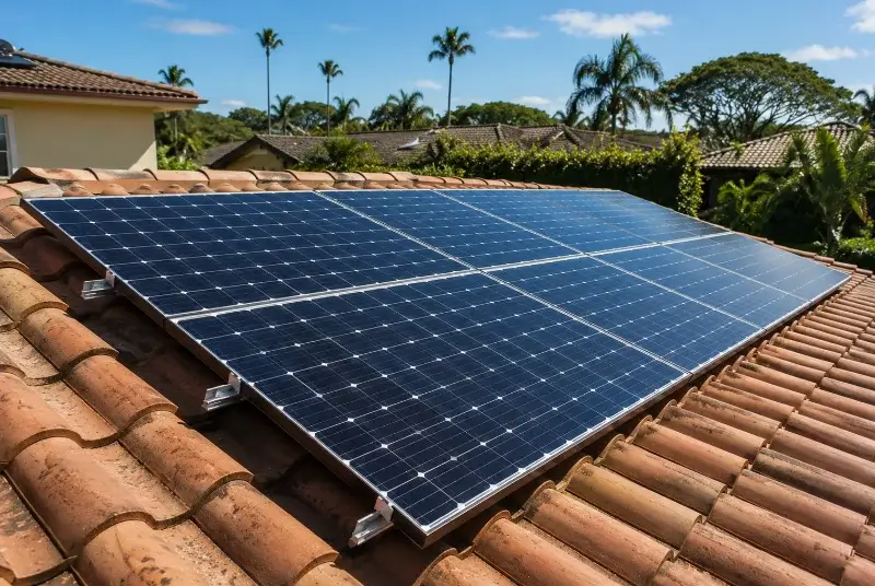 Installation de panneaux solaires à Olargues